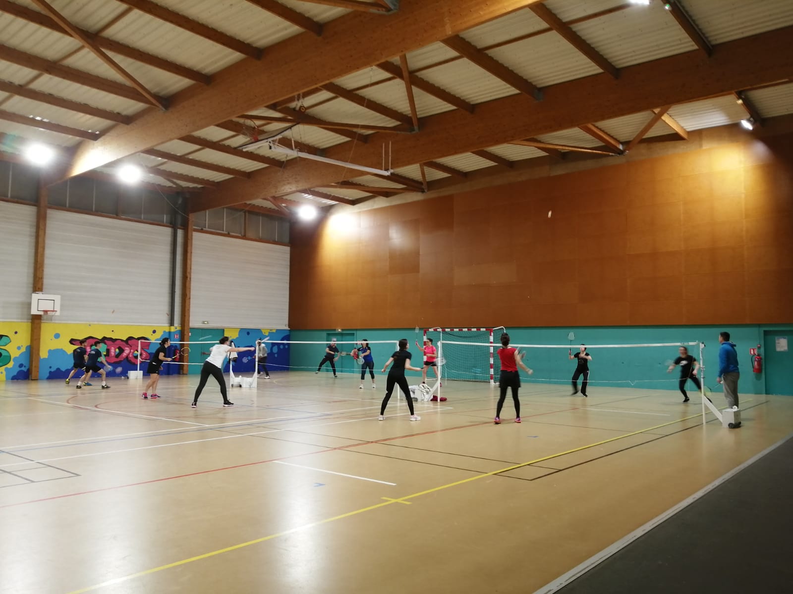 Entraînement des jeunes joueurs